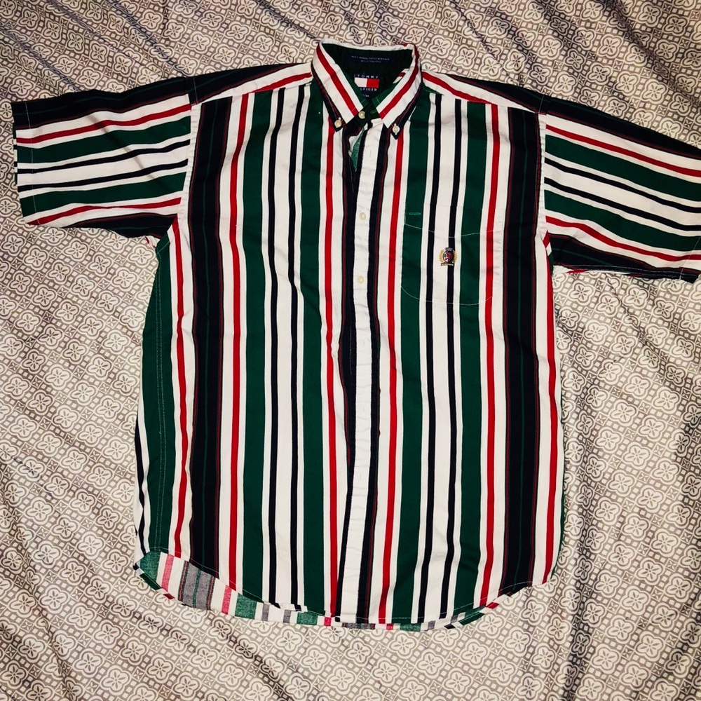 Vintage Tommy Hilfiger Collared Dress Shirt